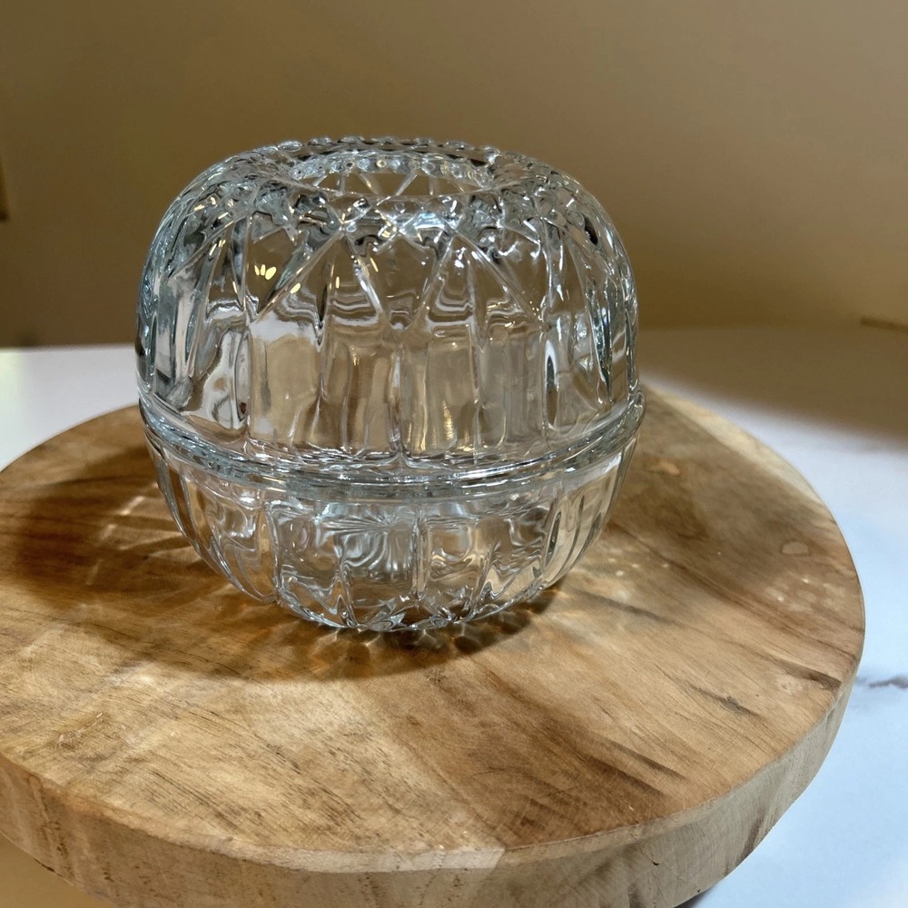 Sparkling Crystal Clear Fairy Light Candle Lamp Homco  USA